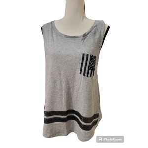 PINK by Victoria's Secret Size M Sequin Flag Tank Top